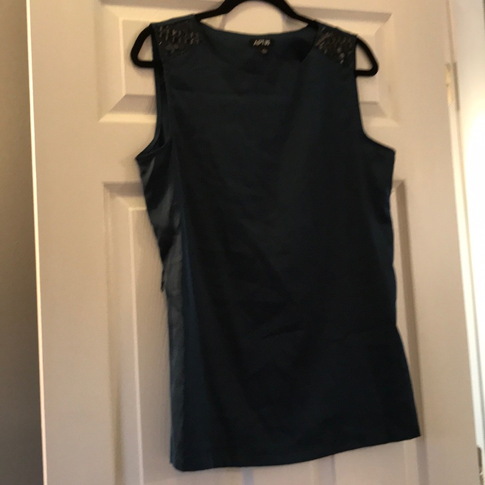 Jeweled tank top